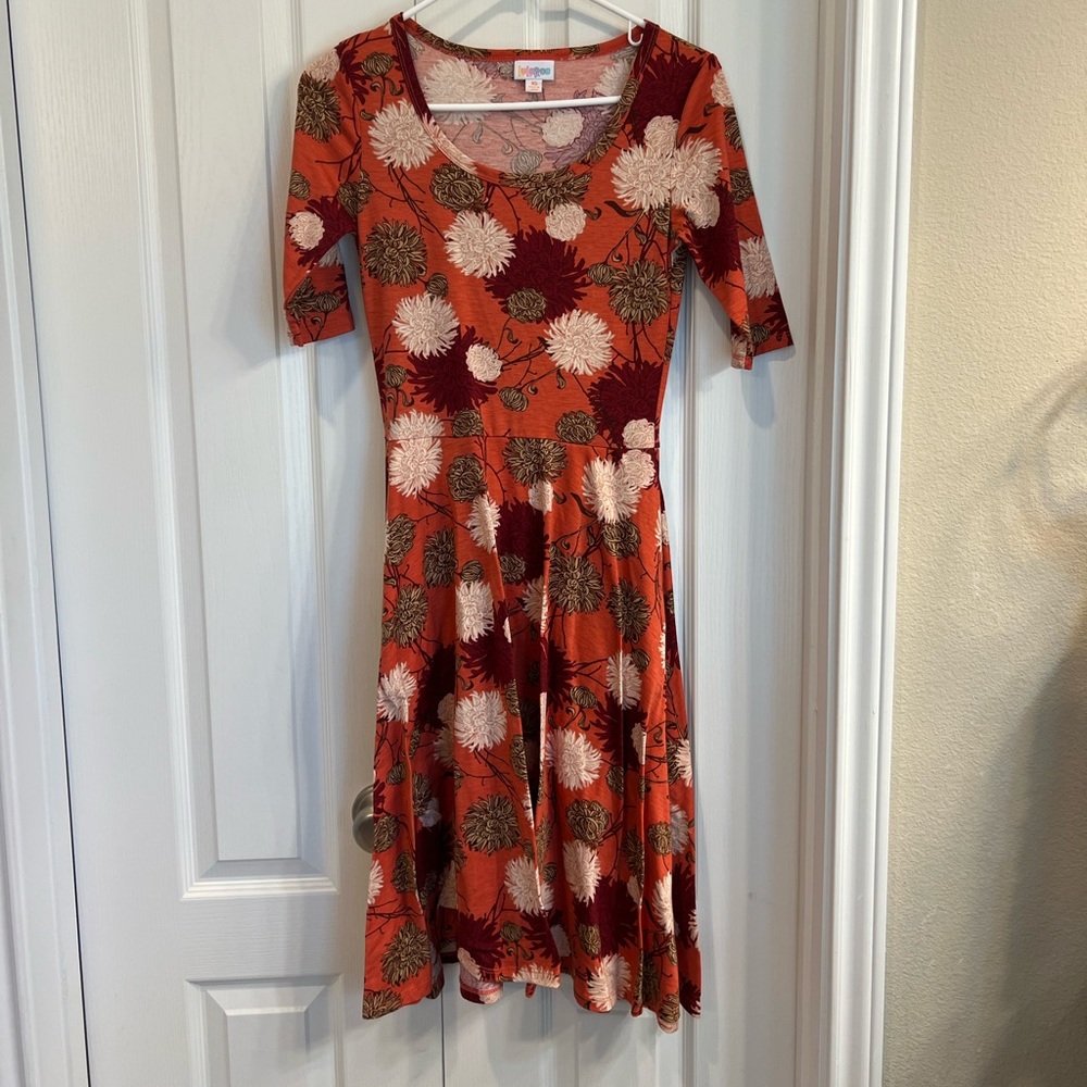 LulaRoe dress with pockets, XS